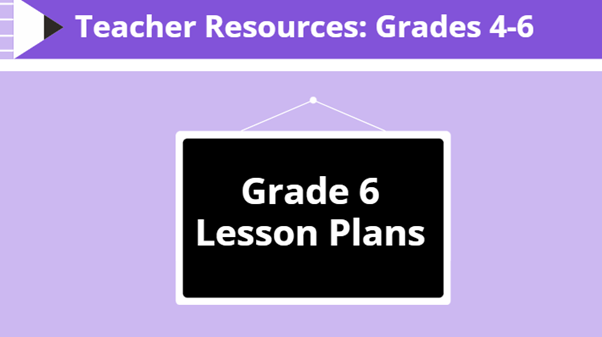 Grade 6 Lesson Plans Image